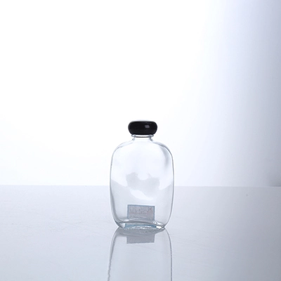 XLDFF-001 100ml Clear Glass Juice Bottle