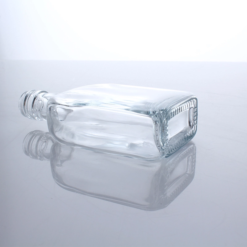 glass and bottle