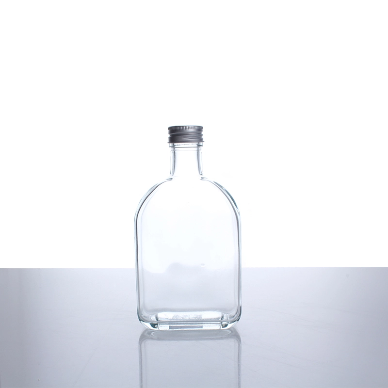 round glass bottle