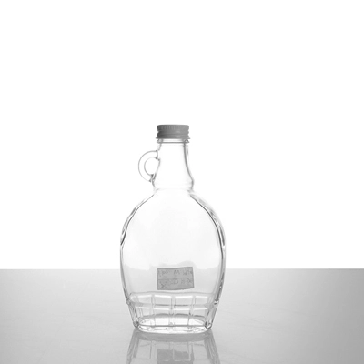 XLDFF-007 Custom 250ml Glass Bottle With Screw Cap For Juice Beverage