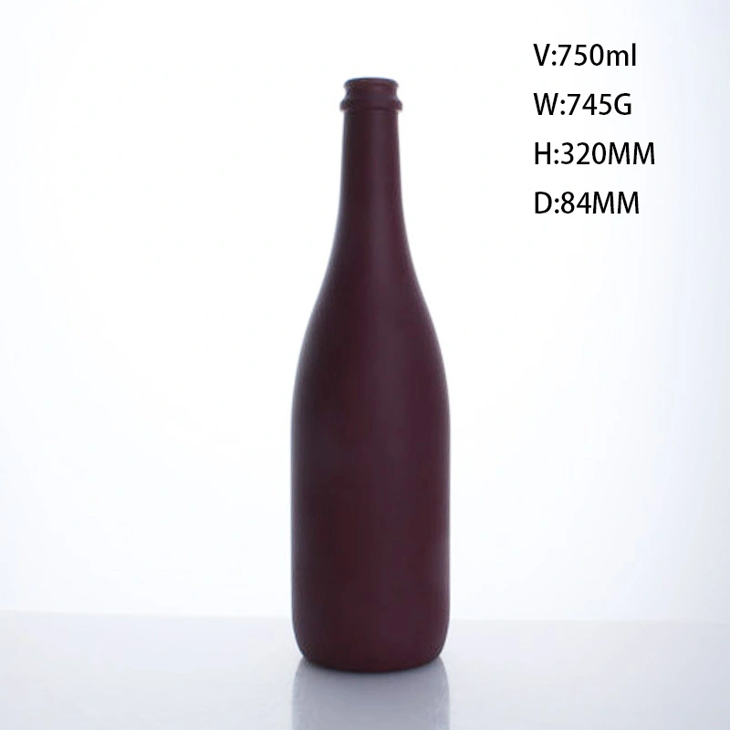 empty colored wine bottles for sale