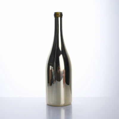 XLDFW-003 750ml Golden Color Glass Champagne Bottle