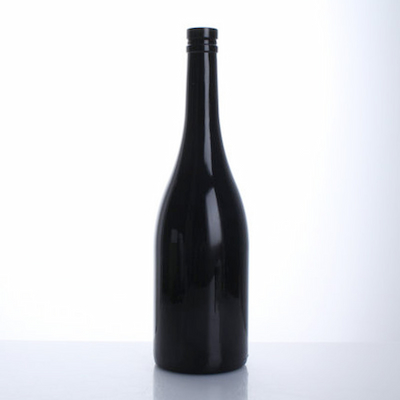 XLDFW-008 750ml Light Black Glass Wine Bottle
