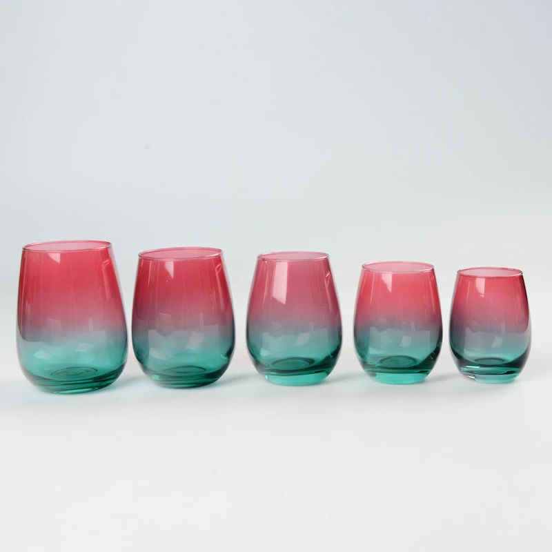 glass candle containers