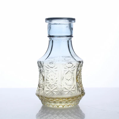 XLDDJ-001 Wholesale Gift Glass Vases Colored Mini Decor Vintage Home Wedding Glass Bottles Flowers Small Vases