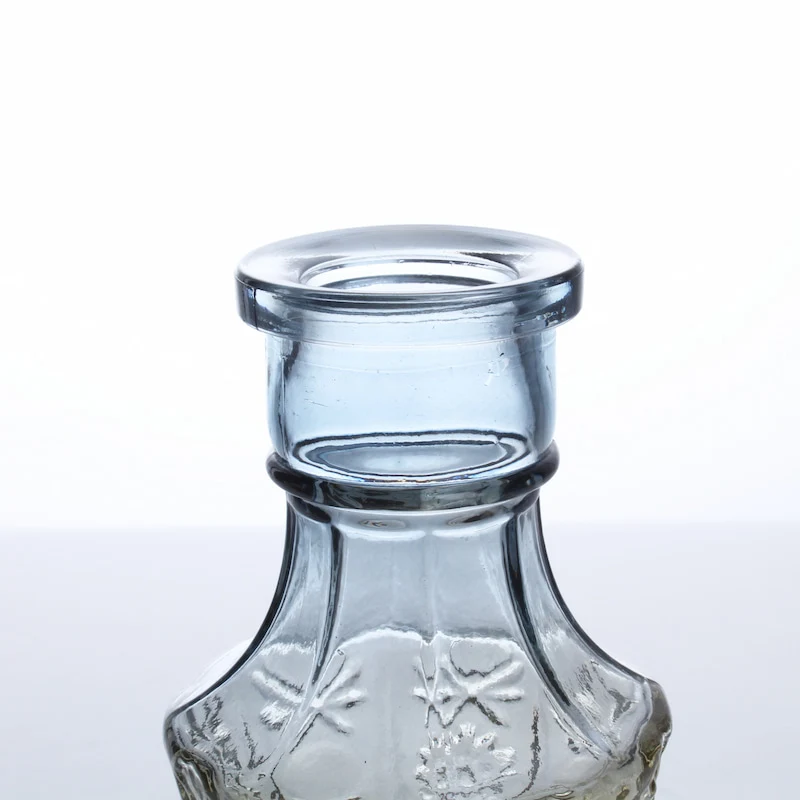 clear glass decorative jars
