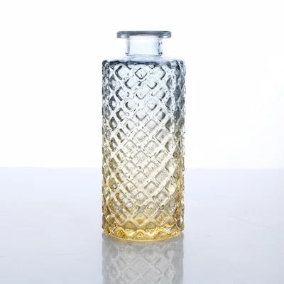 XLDDJ-003 Wholesale Mini Small Glass Luxury Vase Set Aromatherapy Bottle Glass Flower Vases For Home Wedding Decor