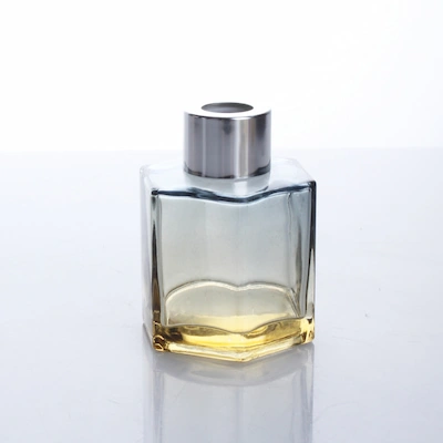 XLDDJ-008 New Style Colorful Transparent Glass Perfume Bottle Decorative Flower Vase For Home Decor