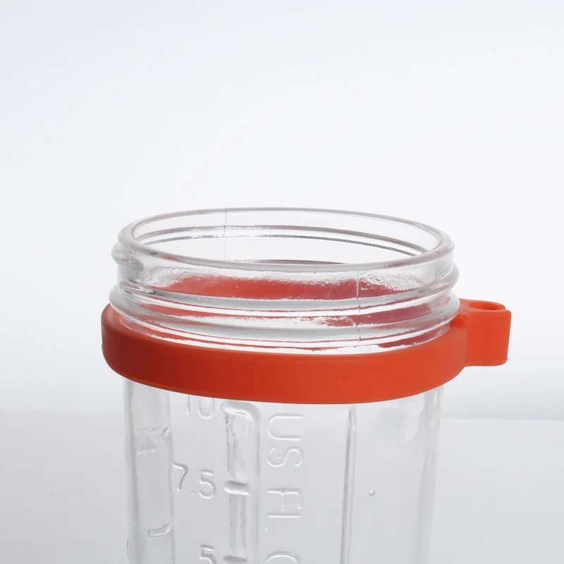 glass food jars with lids
