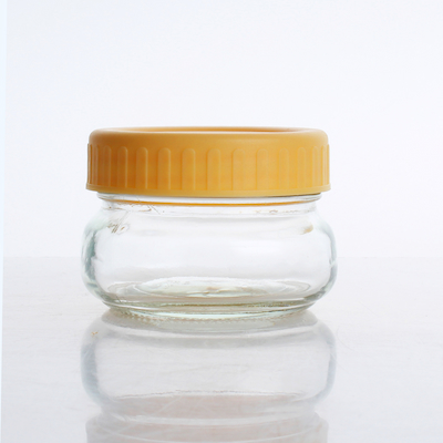 XLDSJ-004 150ml Clear Glass Mason Jar