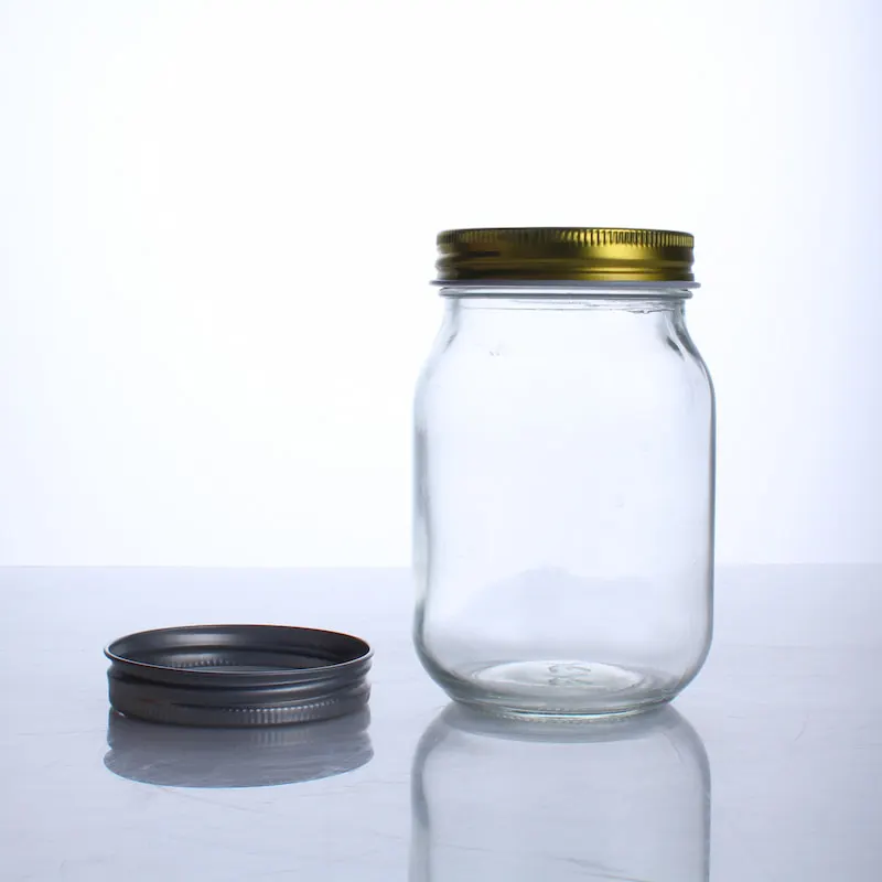 large glass storage jar