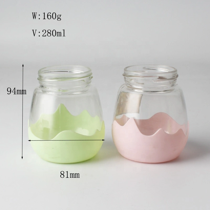 glass jars with lids for juice