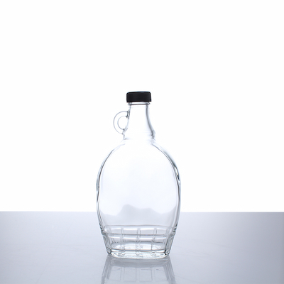 XLDFF-011 375ml Empty Beverage Drinking Glass Bottle For Juice With Cap