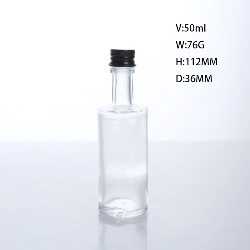 50 ml glass liquor bottles uses