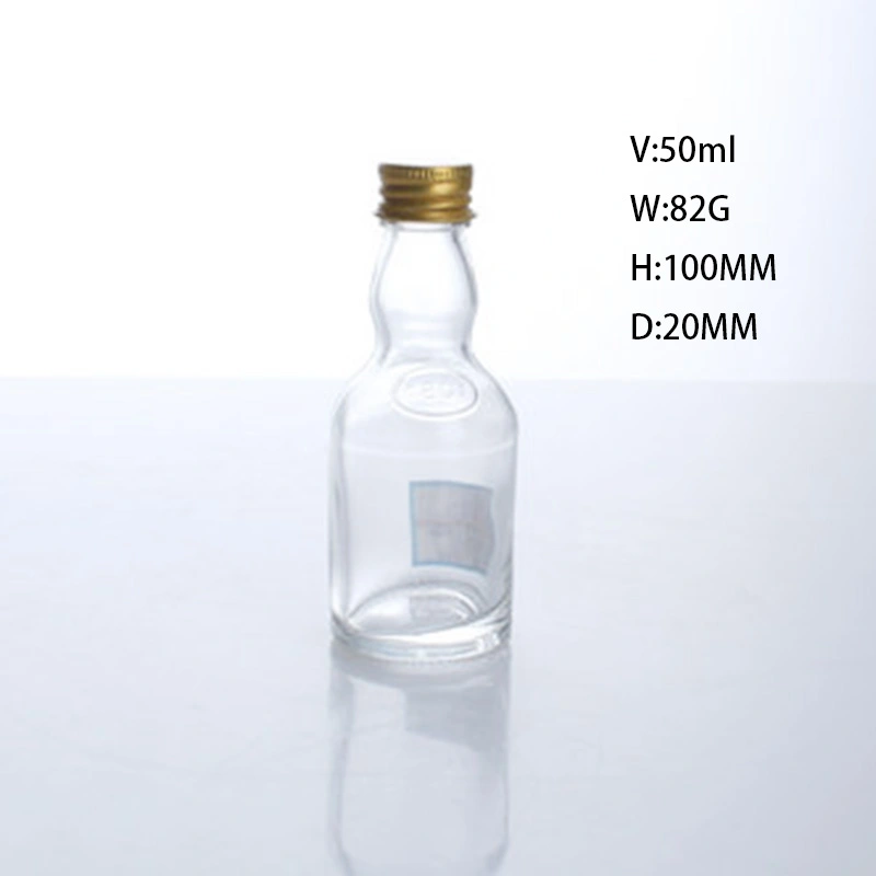 50ml glass liquor bottles cost