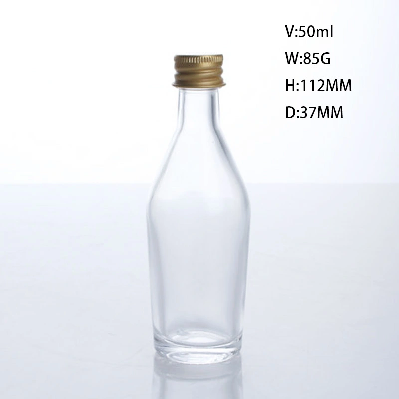 50ml liquor glass bottle supplier