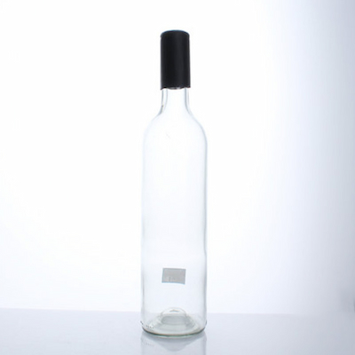 XLDFW-017 750ml Transparent Glass Wine Bottle