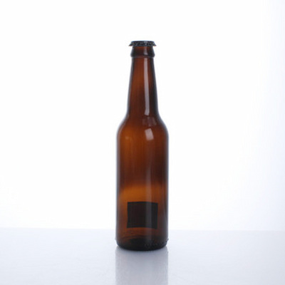 XLDFW-018 330ml Amber Glass Beer Bottle