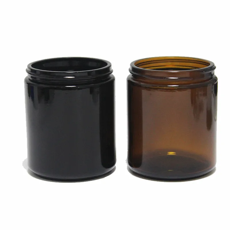 brown glass jars for candles choose