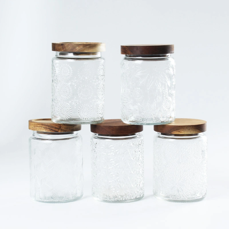 glass jar and lid in china