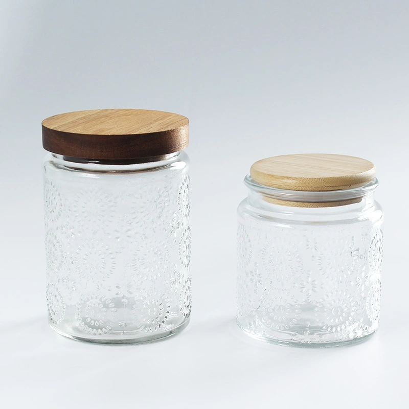 glass jar and lid