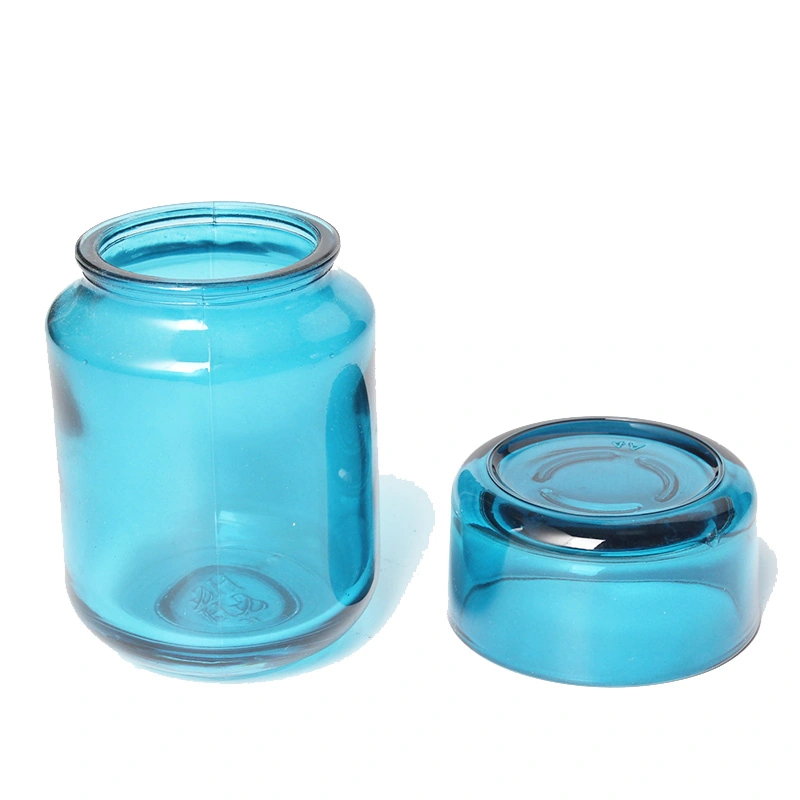 small glass jars with lids