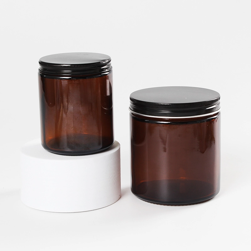 wide mouth glass jars with lids