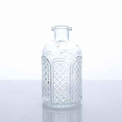 XLDDJ-013 Transparent Nordic Vase Decorations Flower Bud Multipurpose Elegant Cheap Glass Vase