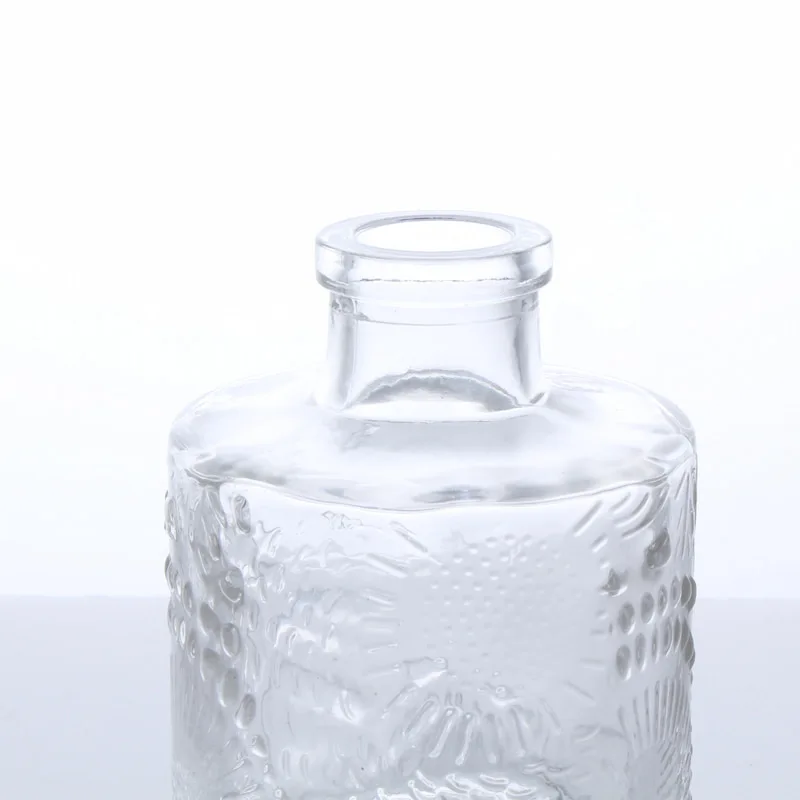 decorative clear glass jars with lids cost