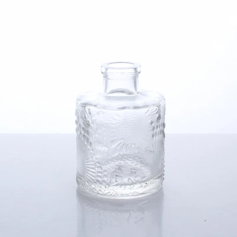 decorative clear glass jars with lids supplier