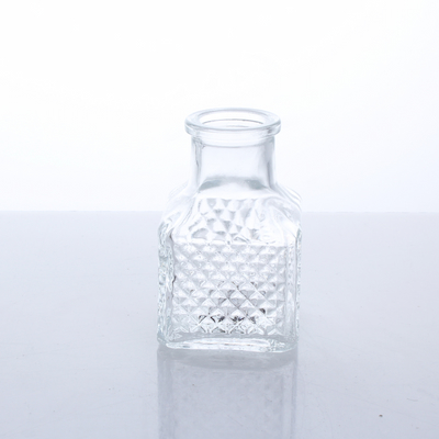 XLDDJ-020 High Quality Glass Vase Bottle Flower Home Decor Glass Flower Jar Decoration