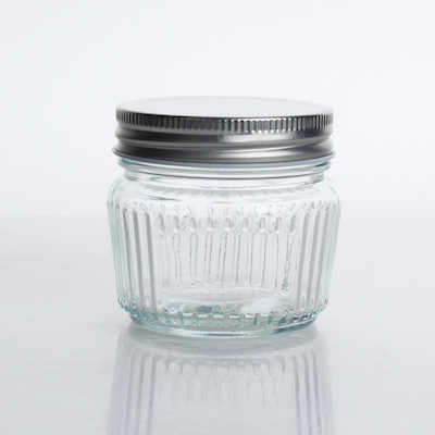 XLDSJ-017 150ml Clear Glass Food Jar