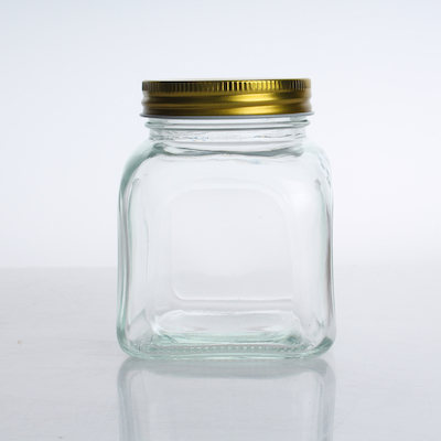 XLDSJ-015 500ml Clear Glass Food Jar