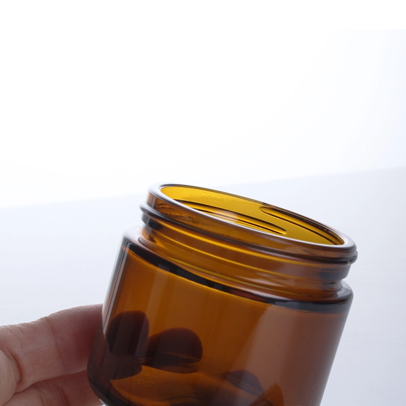 brown glass jars cost