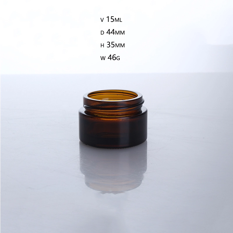 brown glass jars with lids cost