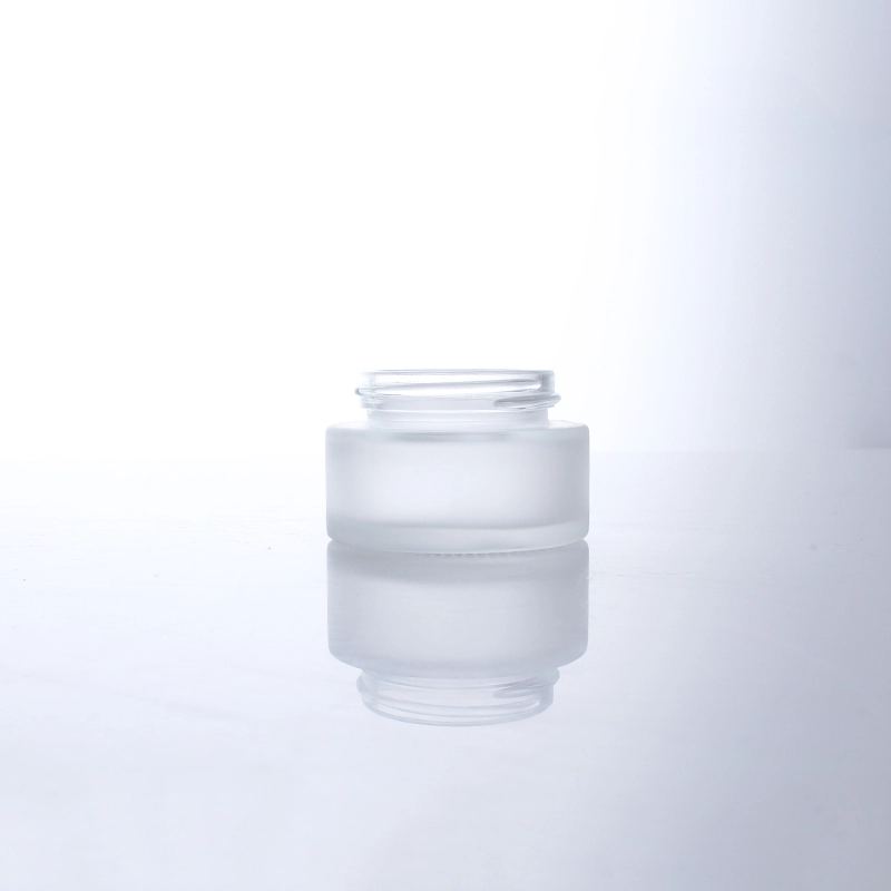 frosted glass jars supplier
