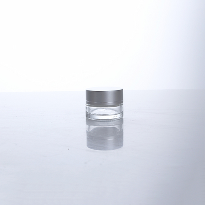 XLDFC-014 Clear Cosmetic Glass Jar 5ml Glass Jar For Facial Cream Glass Cream Jar