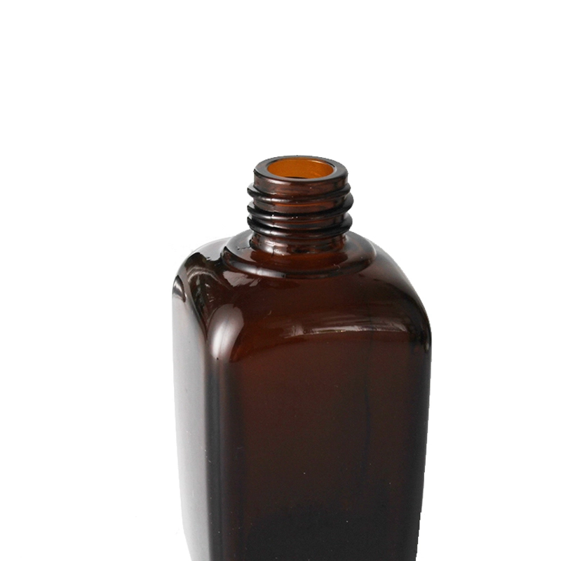 amber glass bottle with brass pump cost