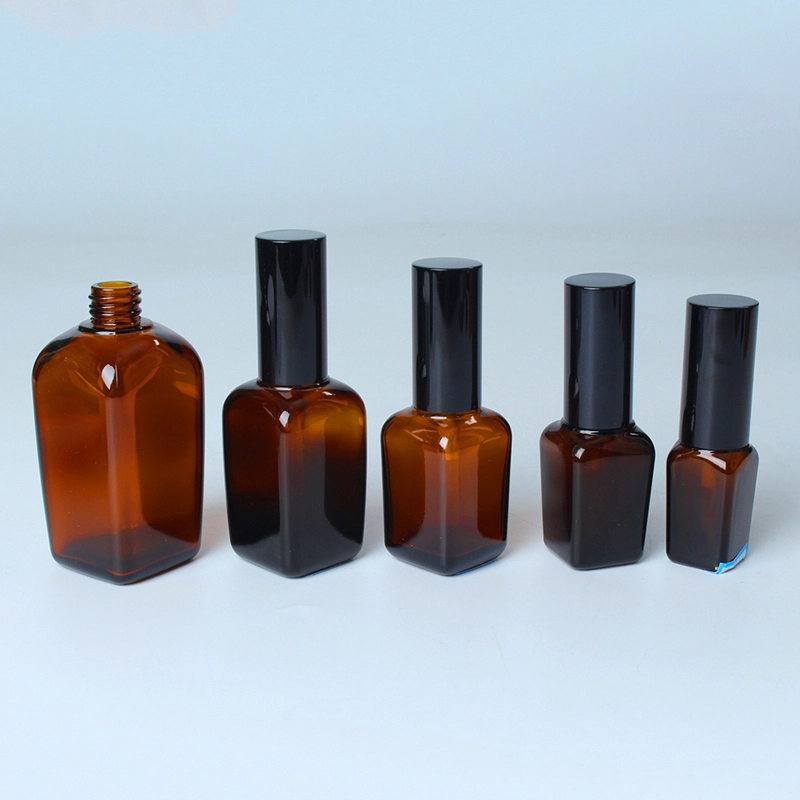 amber glass foaming soap dispenser china