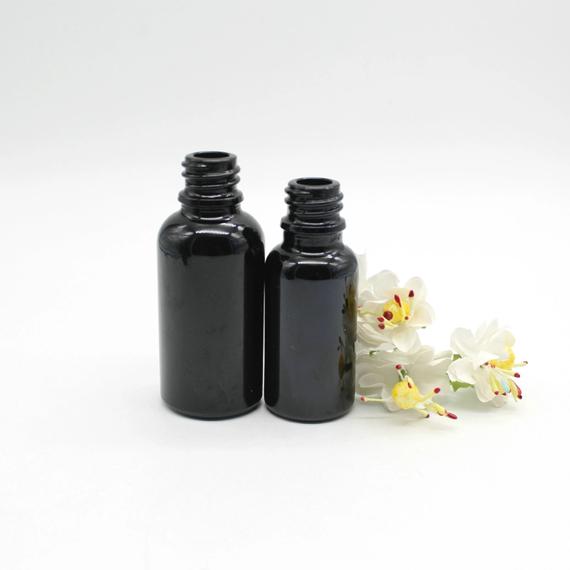 black glass shampoo bottles china