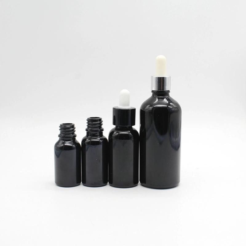 black glass shampoo bottles choose