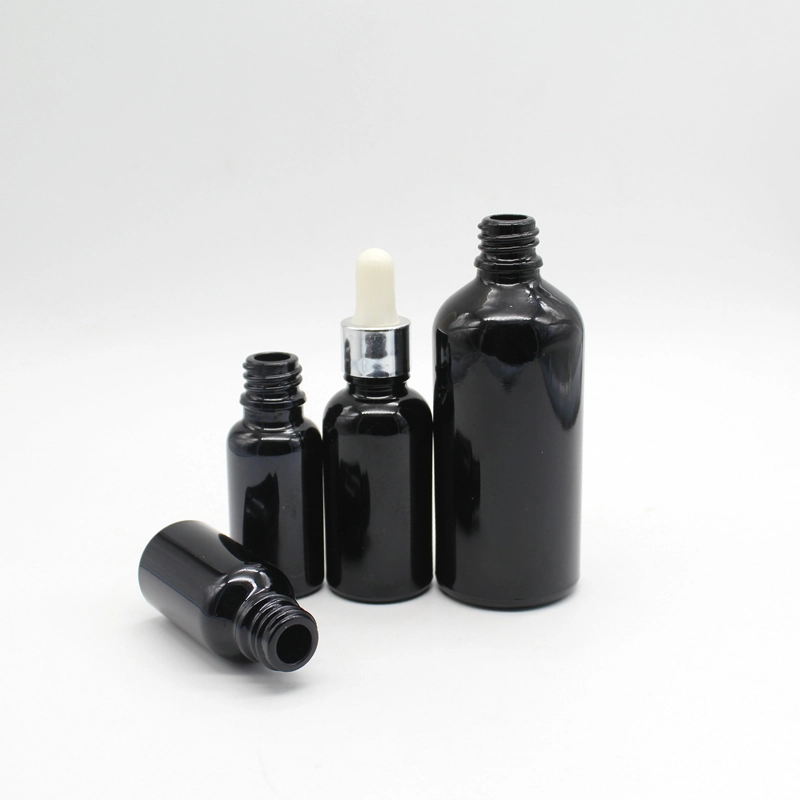 black glass shampoo bottles manufacturers