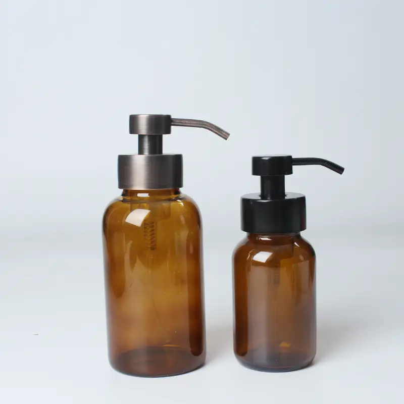 amber glass lotion bottles cost