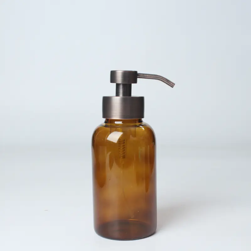 amber glass lotion bottles price