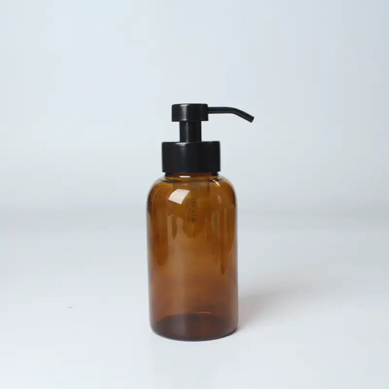 amber glass lotion bottles