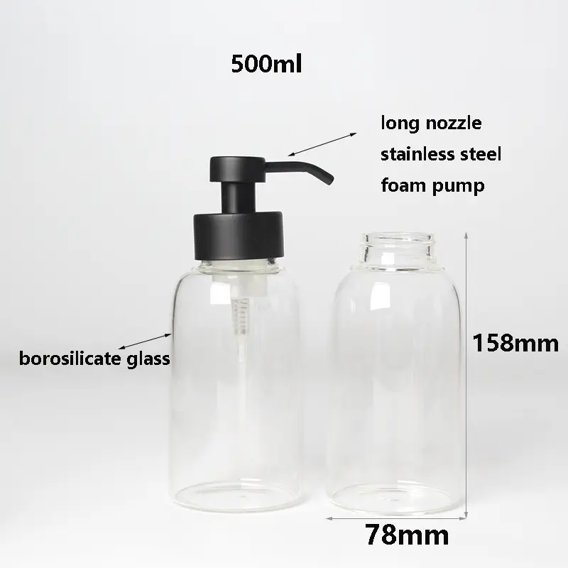 glass bottle lotion uses