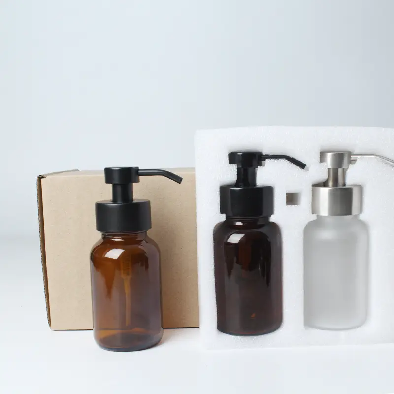 glass bottles for lotion uses