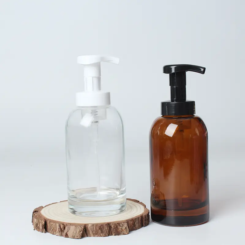 glass lotion bottles with pump wholesale uses