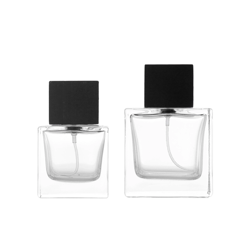 empty glass perfume spray bottles