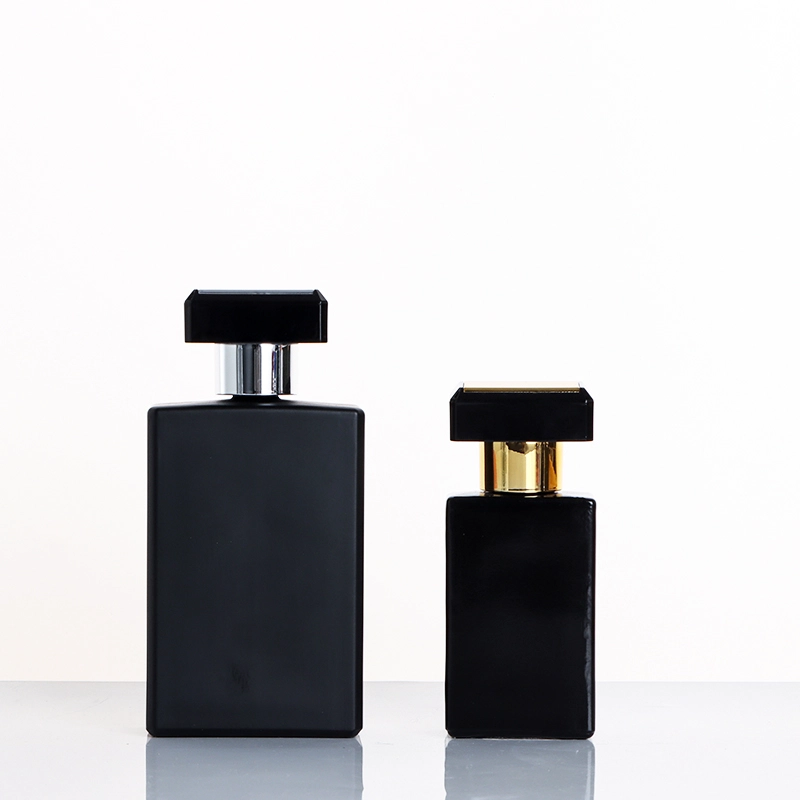 black glass perfume bottles manufacturers